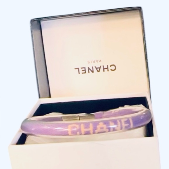 NIB - CHANEL Limited Edition Bracelet Sports Line Tube Logo Accessory Women’s - Picture 10 of 13